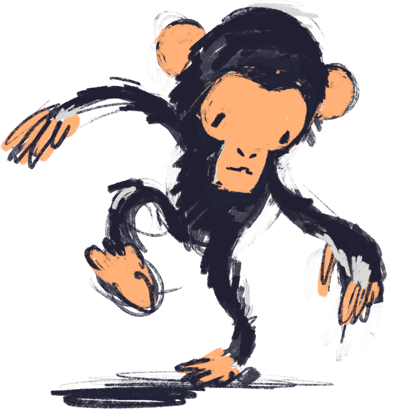 Oblivious Chimp
