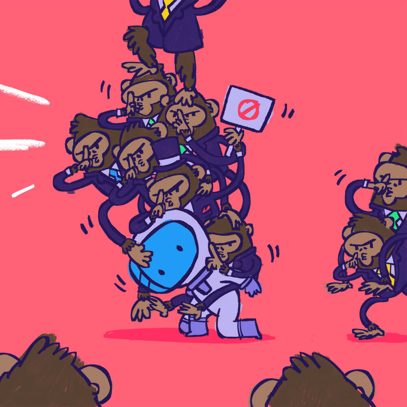 Shush Robot! — spread 5 of 11 — right page