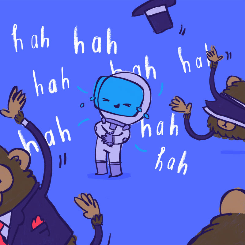Shush Robot! — spread 9 of 11 — right page