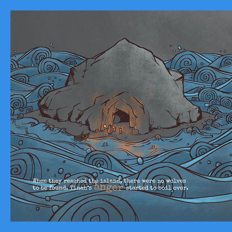 Peak Story: Water — spread 10 of 17 — left page