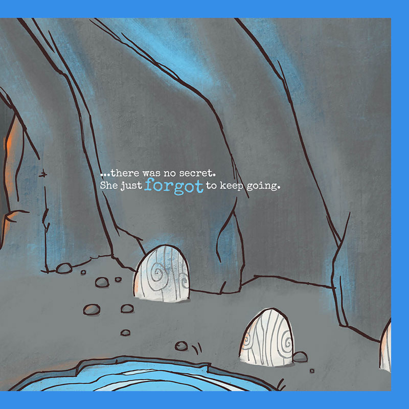 Peak Story: Water — spread 11 of 17 — right page